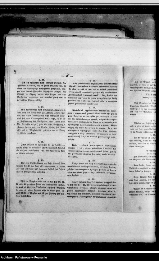image.from.unit.number "Acta des landwirtschaftlichen Vereins Schildberger Kreises- korespondencja"