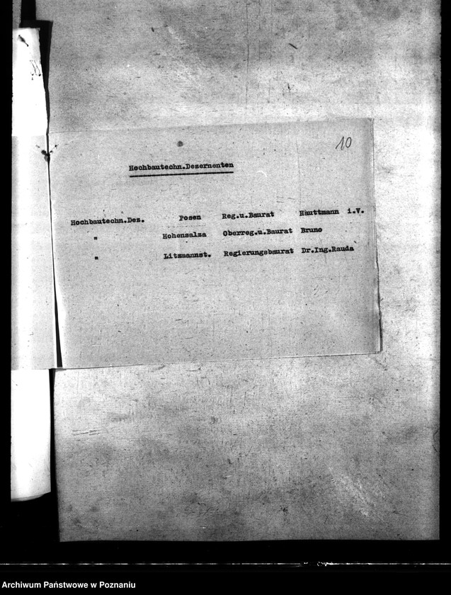 Obraz 15 z jednostki "Zulassung neuer Bauweisen. Lahmbauten. Polizeiliche Bestimmungen. Heizungsanlagen. Bombenschaden."