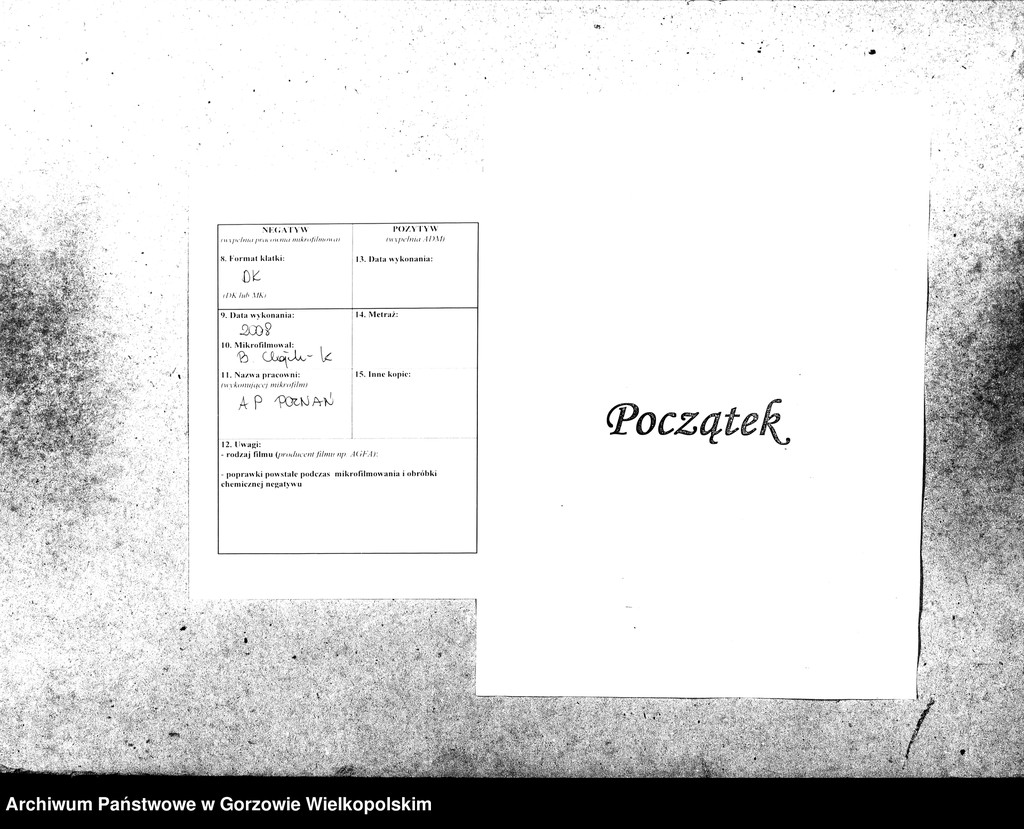image.from.unit.number "Duplikate der Kirchenbücher von der Parochie Genninsch Warthebruch: Spiegel, Blumenthal, Bergenhorst, Haferwiese, Genninsch Warthebruch, Johanneshof, Ludwigsthal"