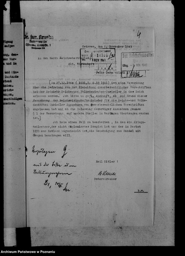 Obraz 8 z jednostki "Handwerks- und Handelsausübung"