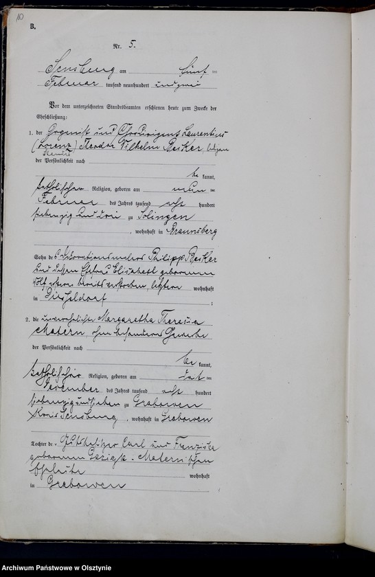 image.from.unit.number "Heiraths-Haupt-Register Nr 1 - 62"