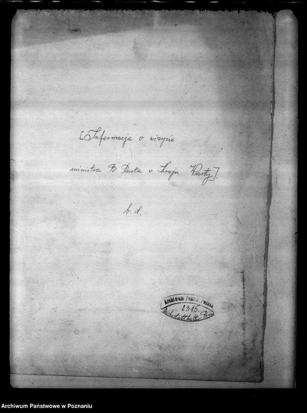 Obraz 4 z jednostki "Informacja o wizycie ministra B. Rusta w Kraju Warty"