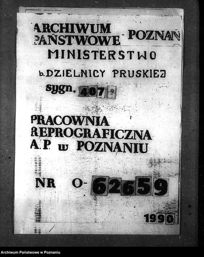 Obraz 1 z jednostki "Sprawy osobowe Etat Departamentu i podległych mu urzędów"