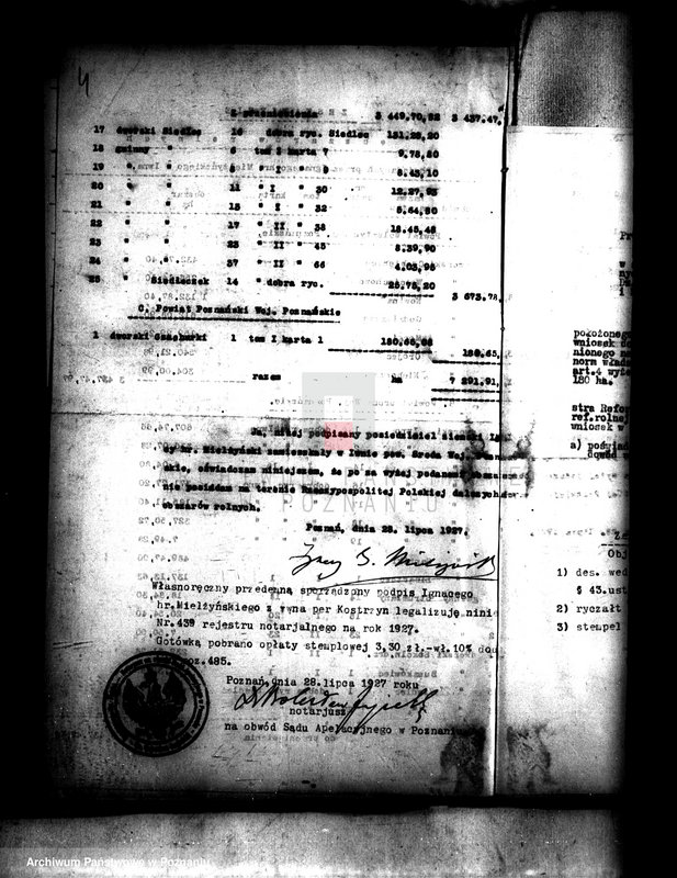image.from.unit.number "Majątek Chobienice powiatu wolsztyńskiego wyłączenie z art. 4 i 5 ustawy o reformie rolnej Ignacy Mielżyński"