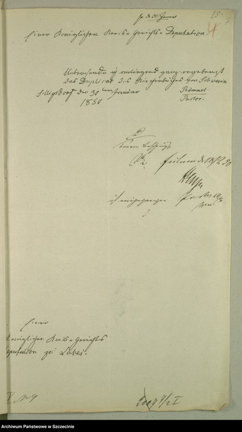 image.from.unit.number "Die Kirchenbuchsduplicate von der Parochie Silligsdorff [Sielsko]"