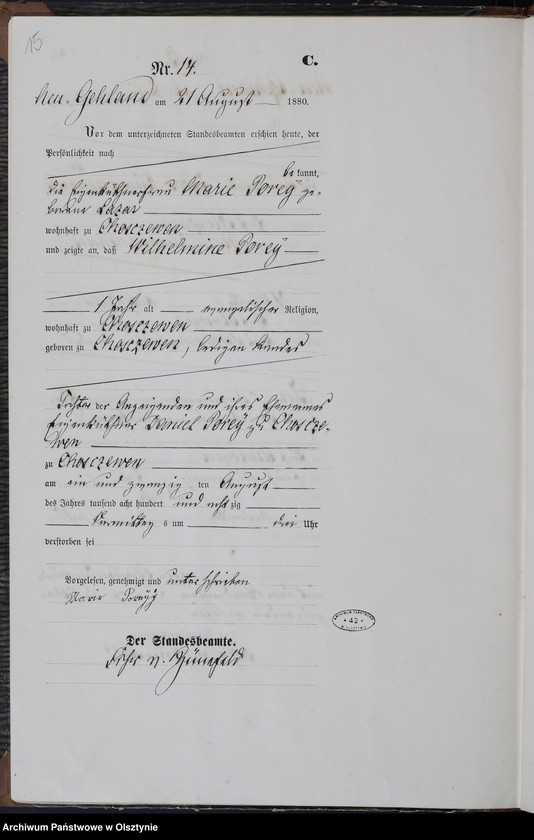 image.from.unit.number "Sterbe-Haupt-Register Nr 1 - 27"