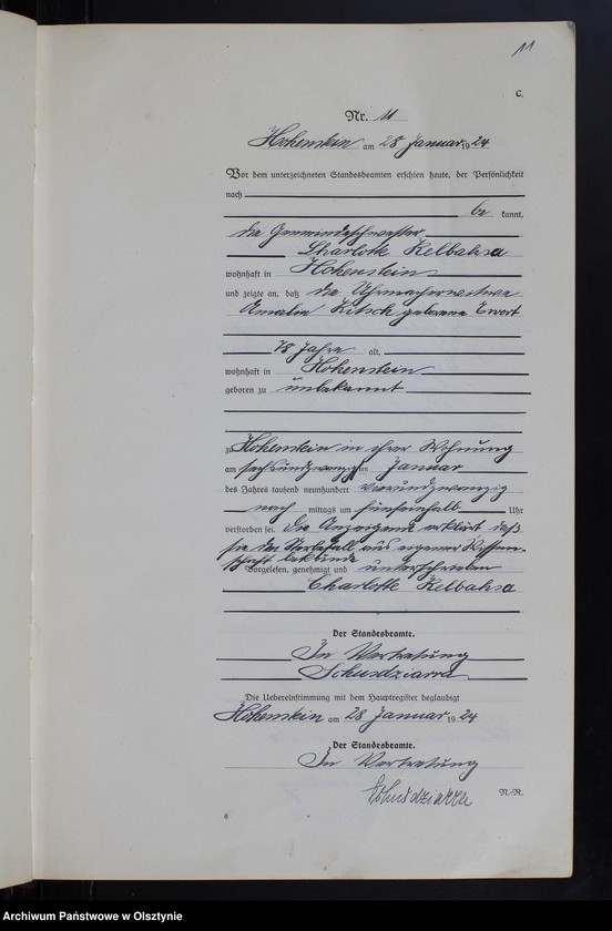 image.from.unit.number "Sterbe-Neben-Register Nr 1 - 95"