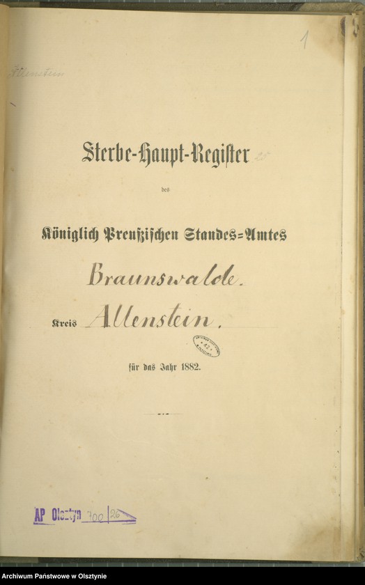 image.from.unit.number "Sterbe-Haupt-Register Nr 1 - 59"