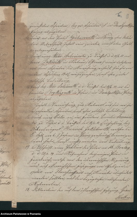 Obraz 12 z jednostki "A. betr. Jacubowski, Mitglied des Zentralkomitees auch Sir Lister genannt"