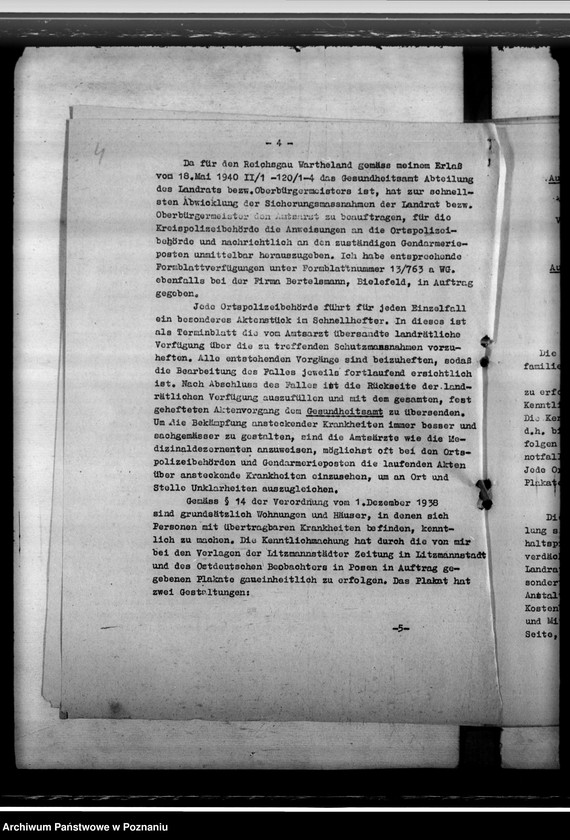 Obraz 8 z jednostki "Zarządzenia w sprawie zwalczania zaraźliwych chorób"