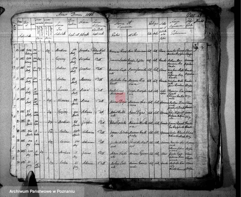 Obraz 4 z jednostki "Duplikat baptisatorum, copulatorum u. mortuorum"