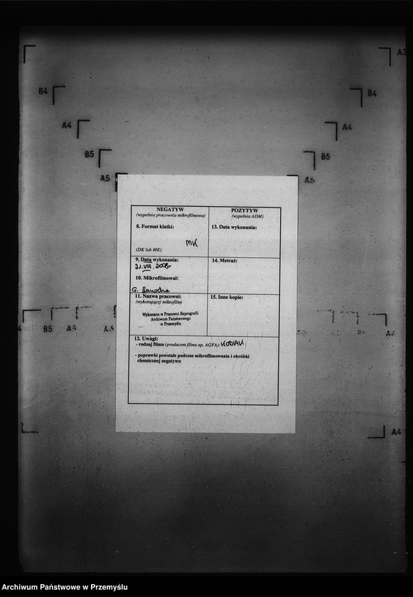 Obraz 3 z jednostki "[Kopie ksiąg metrykalnych parafii Zawadów (dekanat Niemirów)]"