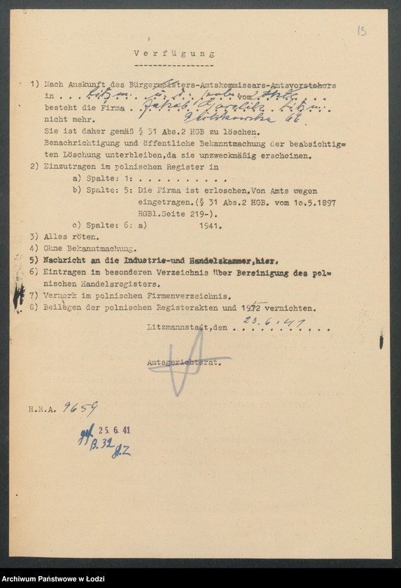 Obraz 15 z jednostki "Jakób Garelik- skład gotowych ubiorów krawieckich"