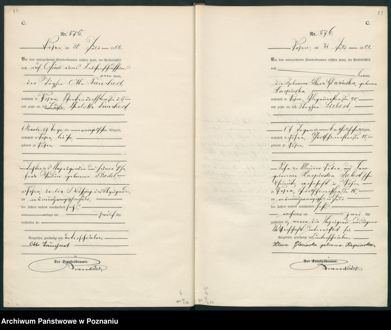 Obraz 8 z jednostki "Księga miejscowa zgonów"