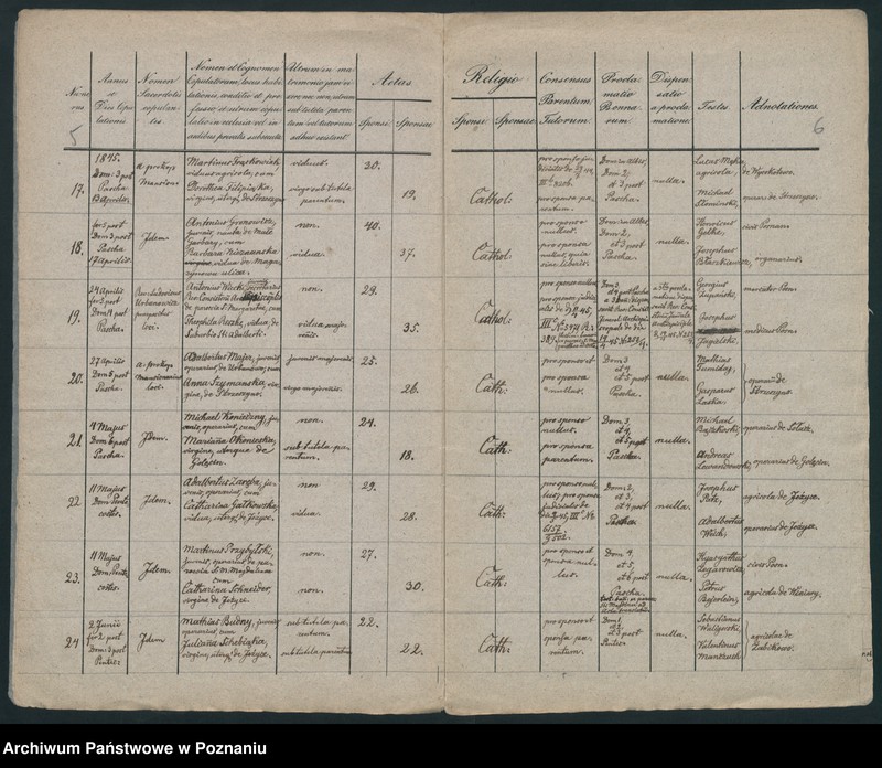 Obraz 5 z jednostki "Księga małżeństw"