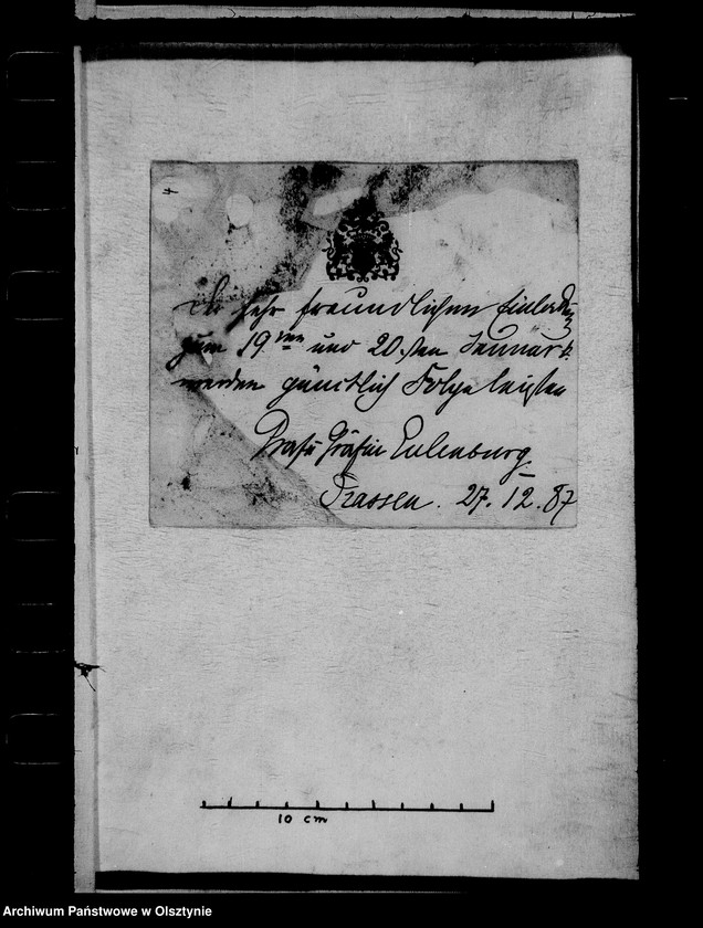 image.from.unit.number "/Euphemie Gfin zu Eulenburg- Prassen an Anna Gfin Lehndorff geb. Hahn/"