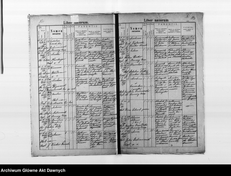 image.from.unit.number "Parafia: Śniatyn. Dekanat: Horodenka. Akta metrykalne urodzeń dla całej parafii."