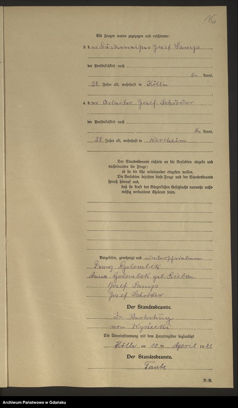 image.from.unit.number "Księga małżeństw (rejestr poboczny nr 1-32/1920; rejestr główny nr 29-32/1920; rejestr główny nr 10-11/1921)"