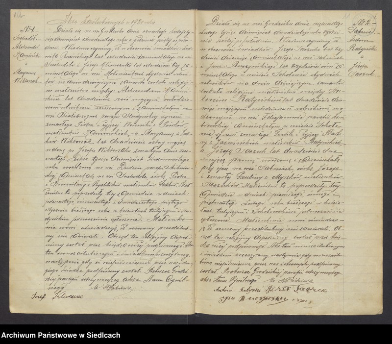 image.from.unit.number "Unikat aktów stanu cywilnego zaślubionych Parafii Grodzisk od 1919 roku do 1937 roku"