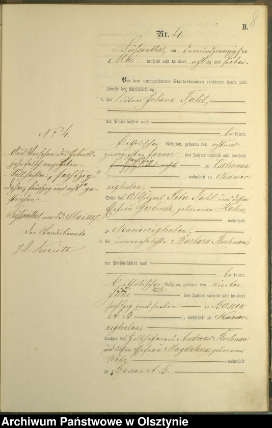 image.from.unit.number "Heiraths-Haupt-Register Nr 1 - 13"