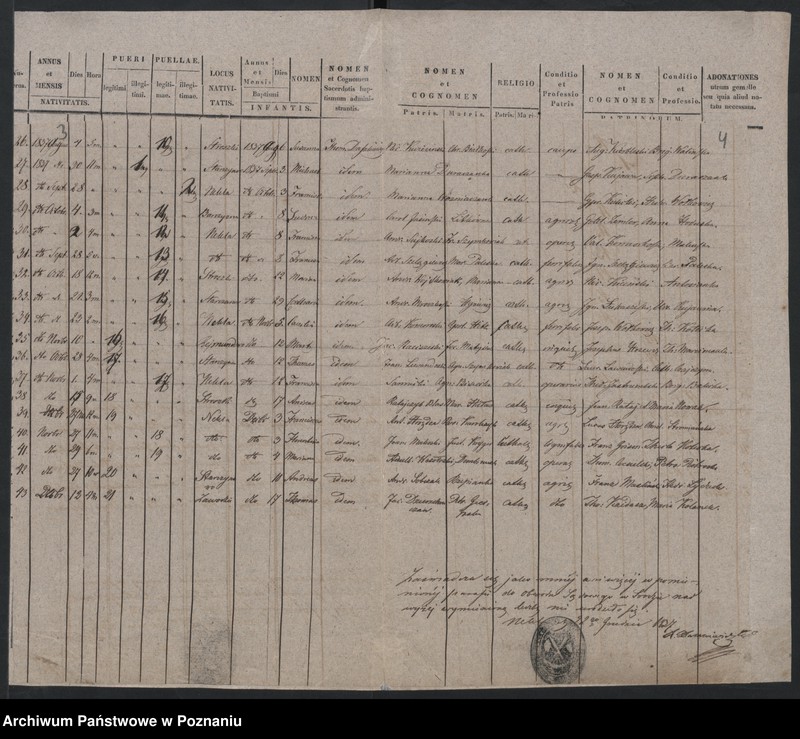 Obraz z jednostki "Duplikat chrztów"