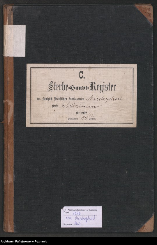 Obraz 3 z jednostki "Sterbe-Haupt-Register"