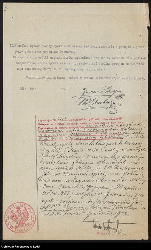 Obraz 5 z jednostki "Gerszon Pokrzywa, Berek Hamburger- sprzedaż wyrobów tekstylnych"