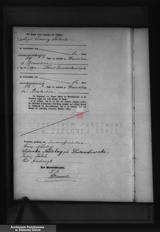 Obraz 5 z jednostki "Heirats-Haupt-Register"