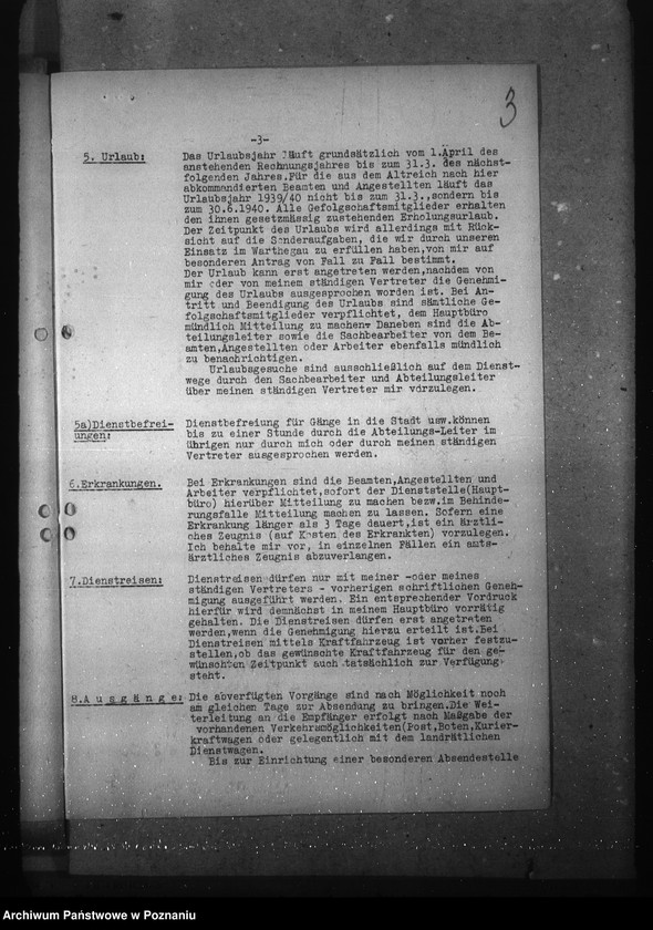 Obraz 7 z jednostki "Geschäftsverteilungsplan- Landratsamt Kempen (Kępno)"