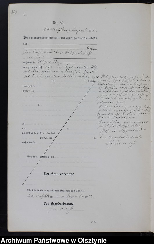 image.from.unit.number "Sterbe-Neben-Register Nr 1 - 15"