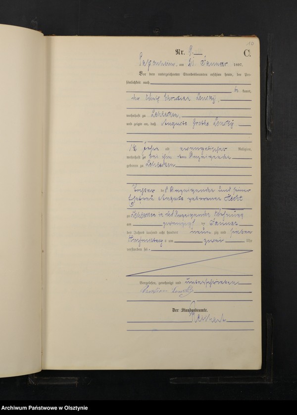 image.from.unit.number "Sterbe-Haupt-Register Nr 1 - 167"