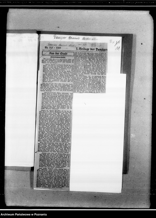 Obraz 15 z jednostki "Sprawa wolnego miasta Gdańska [wycinki prasowe z gazety "Danziger Neueste Nachrichten"]"