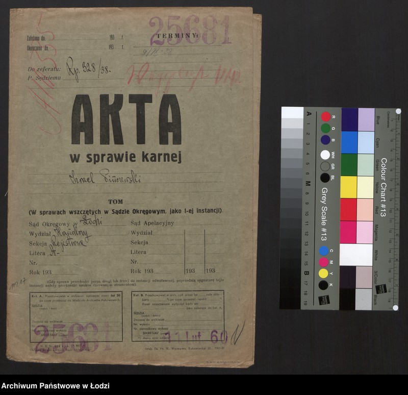 image.from.unit.number "Izrael Boruch Pinczewski, Abram Srul Sobel- sprzedaż wyrobów włókienniczych"