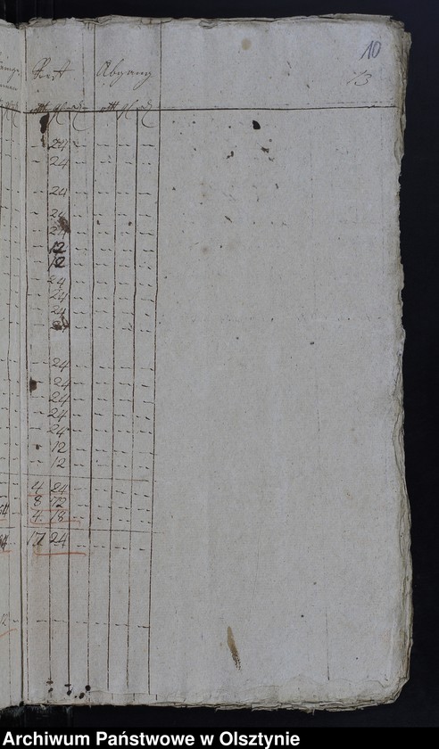 image.from.unit.number "Jahr Kirchen Rechnung des eifachen und doppelten Real et Personal Decems, wie auch aller Einnahme und Ausgabe, nebst Bau-Rechnung"