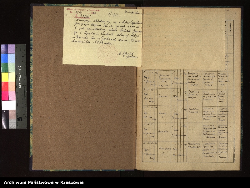 Obraz z jednostki "Księga urodzeń dla miejscowości Ropica Polska"