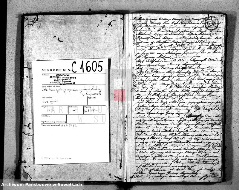 Obraz 3 z jednostki "Księga Aktów Zeyscia Gminy Leypuńskiej od 1-o Stycznia 1818 Roku"