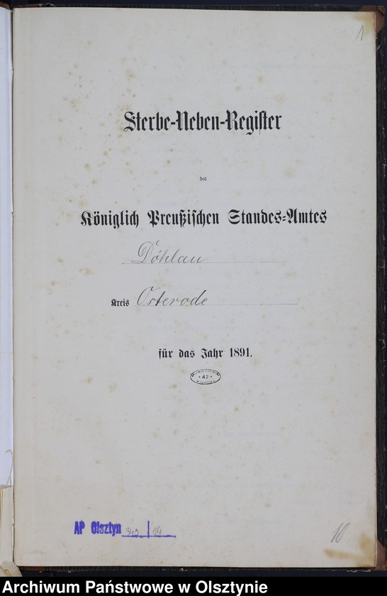 image.from.unit.number "Sterbe-Neben-Register Nr 1 - 16"