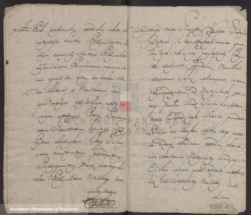 Obraz 11 z jednostki "Rafał Leszczyński, wojewoda łęczycki, starosta generalny Wielkopolski, starosta odolanowski nadaje Kasprowi Gotfrydowi Ditrychowi mieszczaninowi leszczyńskiemu określone bliżej grunta i plac"