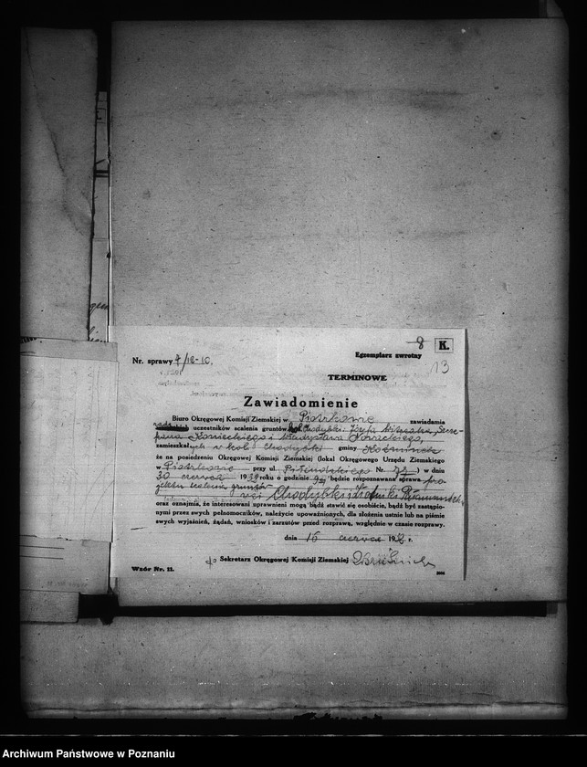 image.from.unit.number "Scalenie gruntów we wsiach Chodybki i Złotniki Pałamunckie w gminie Koźminek powiatu kaliskiego"