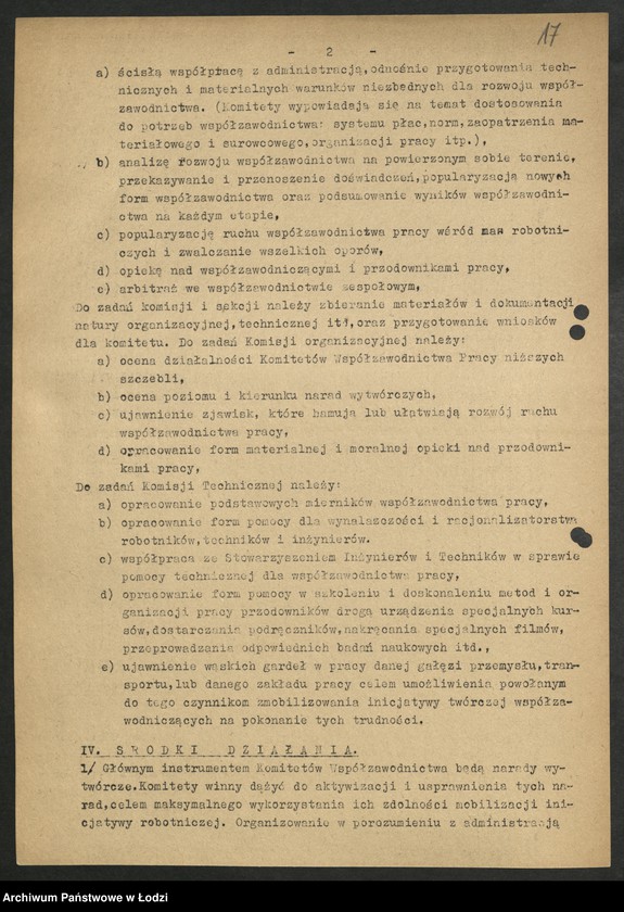 Obraz 18 z jednostki "Instrukcje [Wydziału Przemysłowego] Komitetu Centralnego Polskiej Partii Robotniczej"
