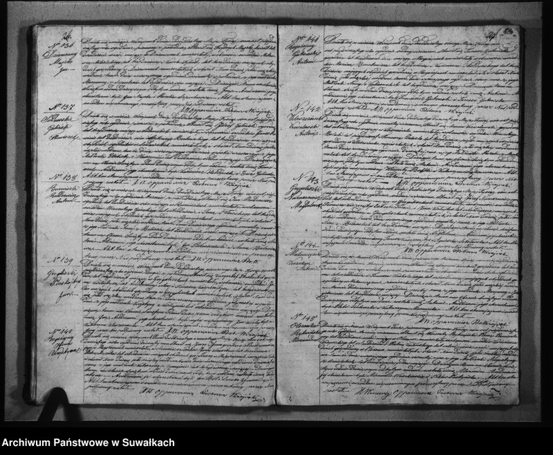 image.from.unit.number "Duplikat urodzonych, zaślubionych i umarłych parafii wiżajńskiej z roku 1850"