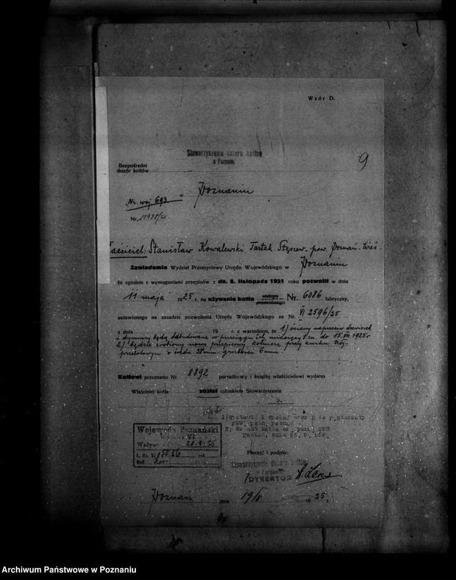 Obraz 13 z jednostki "Tartak parowy w Stęszewie powiat poznański nr woj. 693"