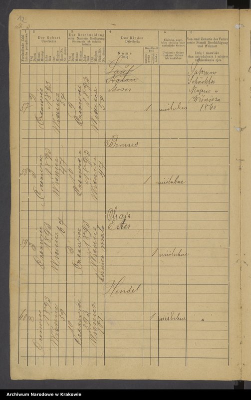 image.from.unit.number "Księga urodzonych dla okr.[ęgu] metr.[ykalnego] izr.[aelickiego] w Wisniczu od 14.V.1893 r. do 1.VII.1897 r. [Tom VII]"