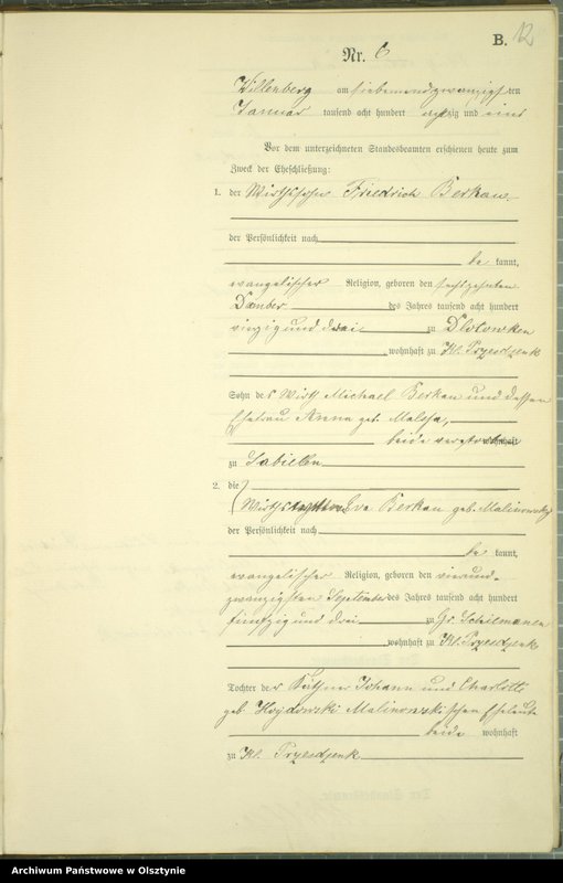 image.from.unit.number "Heiraths-Neben-Register Nr 1 - 57"