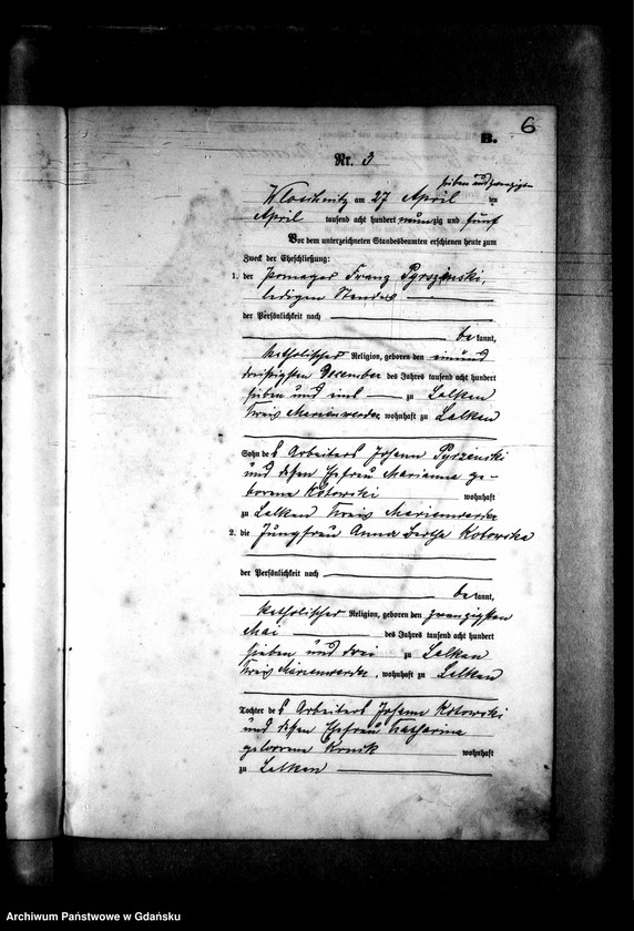 image.from.unit.number "Księga małżeństw"