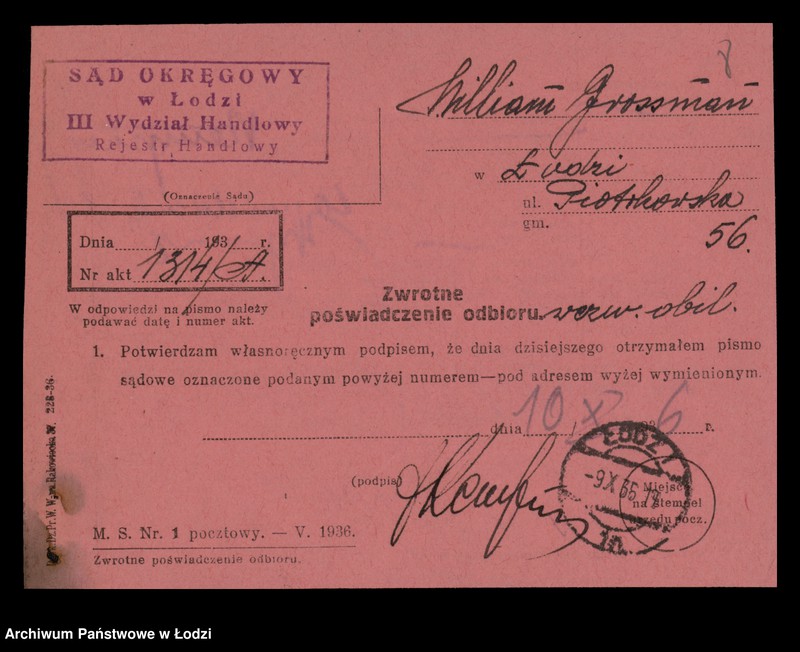 Obraz 10 z jednostki "William Grossmann- ajentura"