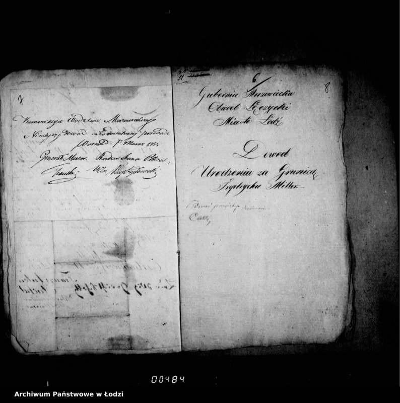 Obraz 11 z jednostki "Akta tyczące się dowodów spisowych"