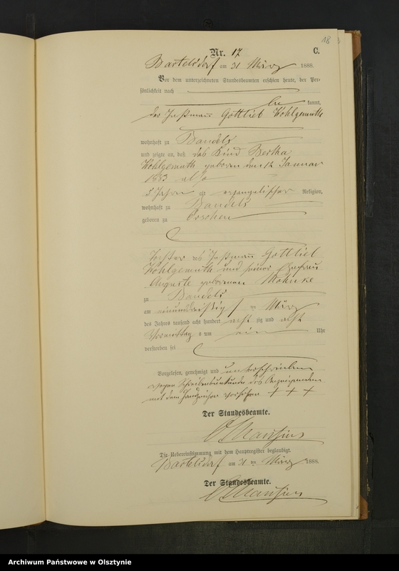 image.from.unit.number "Sterbe-Neben-Register Nr 1 - 45"