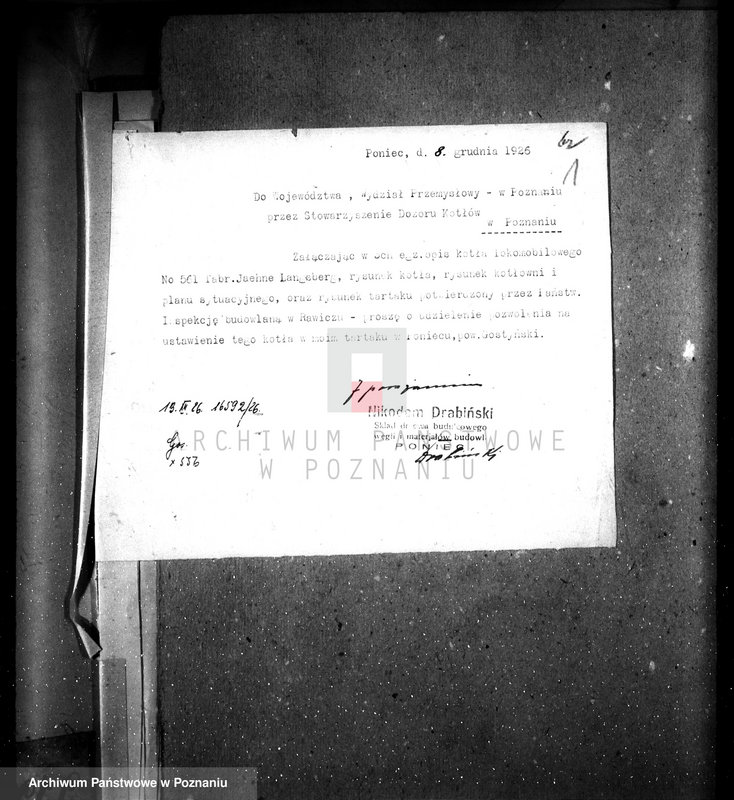 Obraz 4 z jednostki "Tartak Mielżyńskiego w Borowej Karczmie pow. leszczyński nr woj. kotła 5455"