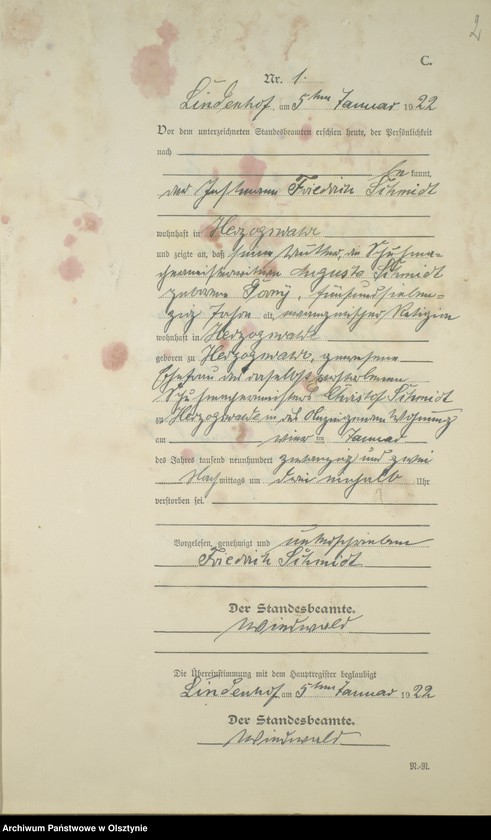 image.from.unit.number "Sterbe-Register /Neben-Register/ Nr 1 - 30"